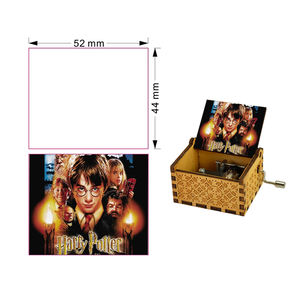 Boîte à musique en bois gravée au laser personnalisée Kpop Demon Hunters, boîte à musique colorée à manivelle pour les fans - Product Image 6