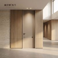 Puerta de Melamina Moderna de Alta Calidad, Aislamiento Acústico para Baño, Uso Interior/Exterior, Venta al por Mayor, Nuevo Producto, ODM OEM