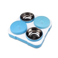 Boîte à lunch carrée isotherme en acier inoxydable 304 avec compartiments séparés pour enfants et employés de bureau - Conception multifonctionnelle