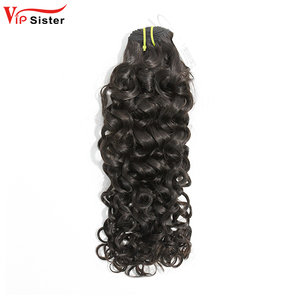 VIP soeur 100% paquets de cheveux brésiliens non transformés pas cher fermeture à lacet cheveux bouclés italiens de <span class=keywords><strong>Aliexpress</strong></span> - Product Image 4