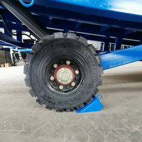 Équipement de déchargement de conteneurs hydrauliques en gros/chariot élévateur Rampes de quai mobiles Rampe de chargement de chariots élévateurs
