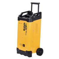 Chargeur de batterie industriel E-ANKE CF-500 800W-1400W 12V-24V 40A Chargeur de batterie de voiture avec port CC
