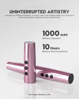 Machine à tatouer rotative sans fil Biomaser TP006 avec cartouche d'aiguilles universelle pour maquillage des sourcils, des lèvres et des yeux