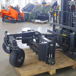 Accessoires pour conditionneurs de sol Équipement d'aménagement paysager Râteau électrique à glissement Haute efficacité personnalisée pour râteau Harley - Product Image 2