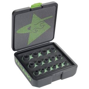 Fasano <b>Socket</b> Set 15-Piece Metric 1/2 Inch Drive Auto Repair Tool Kit - Product Image 1