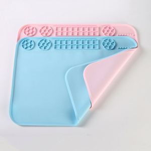 Cross-border Drawing <b>Board</b> Graffiti Oil Painting Pad Children's Art <b>Mat</b> Erasable Washable Solid Color Multi-function Silicone - Product Image 1