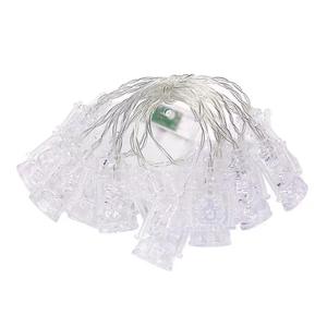 Luna luce LED luci luci Ramadan per decorazioni per le vacanze di casa illuminazione ornamenti a buon mercato stella Ramadan presa di fabbrica interna 70g - Product Image 4