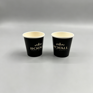 Vaso de papel para bebidas para llevar con tapas, recubierto de PE, de pared simple o doble, peso y tamaño personalizados para café, té, leche, fabricación a granel. - Product Image 4
