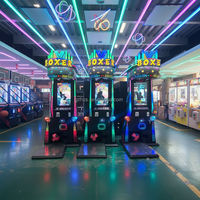 Machine de jeu d'arcade de boxe à monnayeur pour centres de jeux, construction en fer personnalisable, marque HUAZHISHUN