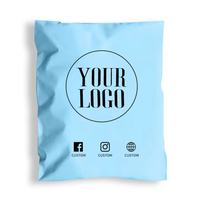 Sacs d'emballage postaux personnalisés noirs en polyéthylène pour vêtements et chaussures, refermables, auto-adhésifs, en PE, pour usage postal