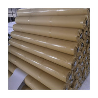 Bâche PVC laminé à chaud en relief 650GSM 500D * 500D 18*17 1.83M 50M/R pass PORTÉE ÉCHANTILLON GRATUIT
