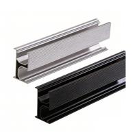 Système de rail de montage photovoltaïque UISOLAR de qualité, rail solaire en aluminium personnalisé