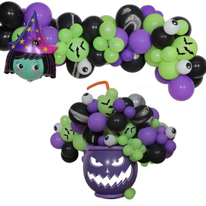 Kit <span class=keywords><strong>de</strong></span> Globos para Fiesta <span class=keywords><strong>de</strong></span> Halloween, Arco <span class=keywords><strong>de</strong></span> Globos con Diseño <span class=keywords><strong>de</strong></span> Araña, Murciélago, Calabaza y <span class=keywords><strong>Esqueleto</strong></span>, Decoración para Fiesta <span class=keywords><strong>de</strong></span> Halloween, Globos <span class=keywords><strong>de</strong></span> Látex - Product Image 3