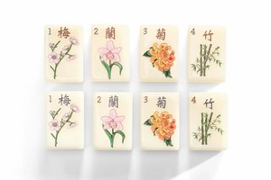 Nouvel ensemble de mahjong américain en jade blanc personnalisé, jeu de <span class=keywords><strong>table</strong></span> de luxe en acrylique pour le divertissement et les loisirs des adultes - Product Image 5