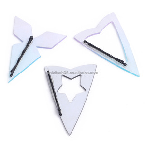 The Main Saint Darcy's Horse Girl Abricot Eye Cos Hairpin Accessoire cheveux dégradé bleu et rose Acrylique Headpiece <span class=keywords><strong>Pretty</strong></span> <span class=keywords><strong>Derby</strong></span> - Product Image 4