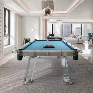 Table de billard en cristal de luxe pour la maison, jeu de sport d'intérieur, taille 9 pieds, 8 pieds, 7 pieds, <span class=keywords><strong>recherche</strong></span> haut de gamme 2026 - Product Image 6