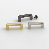 Boucle de chaîne pour sacs à main en alliage de zinc, vis de pont en arche, accessoires de quincaillerie de bagagerie de haute qualité, durables et tendance, 19 mm