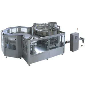 RCGF72-72-20 pet plastic bottle juice tea washing rinsing hot filling and capping machines