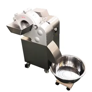 Máquina de cortar massa de cebola de frutas 3d, totalmente automática, batata, cenoura, abacaxi, cubo de pimenta, dicer, máquina de corte