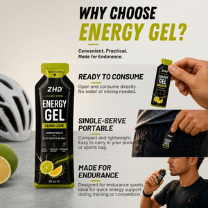 Gel Energético de Carbohidratos con Fórmula Personalizada para la Resistencia |   Gel Electrolítico Deportivo |   Suplemento para Adultos Sin Nicotina de Marca Privada - Product Image 4