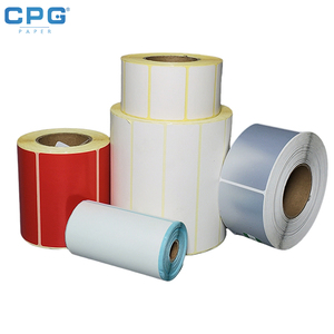 Rouleau d'étiquettes thermiques, étiquettes d'expédition thermiques directes, étiquettes de code-barres 4x6, étiquettes imperméables, résistantes à l'huile, adhésif permanent, OEM - Product Image 1