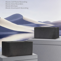 Bloqueur de son pour la confidentialité au bureau 360 °   Dispositif anti-enregistrement audio avec particules ultrasoniques à 62 unités