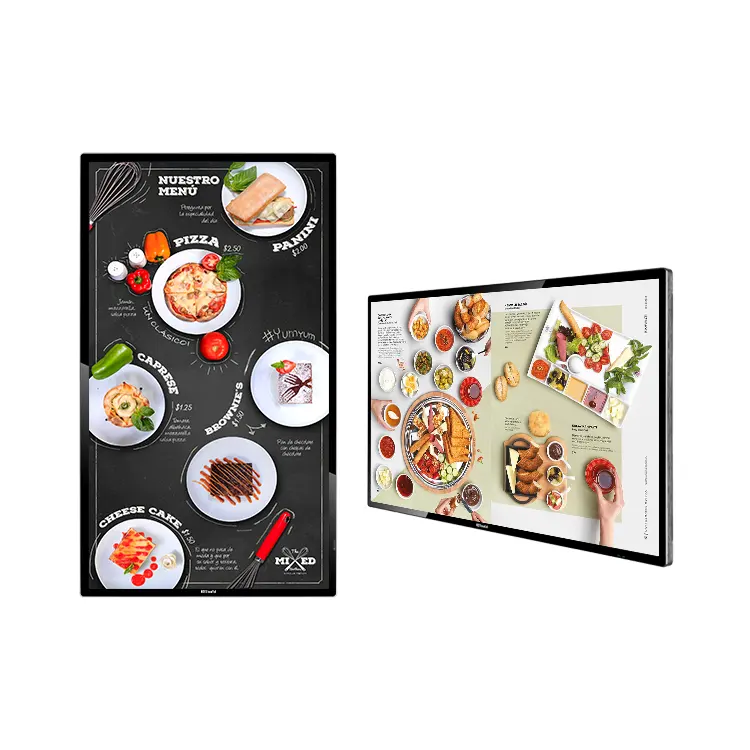 32 inch 4K Digital Board Kiosk Touch Screen Wall LED Digital Signage and Displays Outdoor