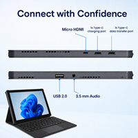Tablet PC con Windows de 10.1 Pulgadas, Directo de Fábrica, Intel Core M3 8100Y, 12GB de RAM, 256GB SSD, Tablet Empresarial con Windows 11