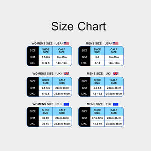 Chaussettes de compression professionnelles pour la course à pied et les sports de plein air, en nylon 80%, design bicolore, pour hommes et femmes, athlétiques - Product Image 5