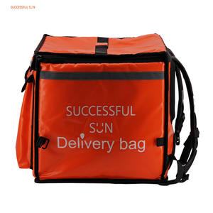 Toptan büyük boy su geçirmez üst açılış teslimat sırt çantası gıda teslimat çantası - Product Image 4
