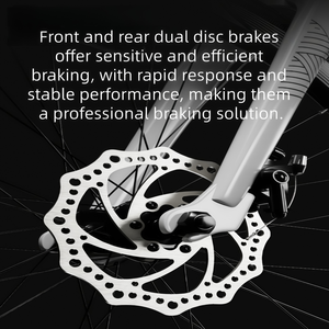 CZ Lightweight Pressure Resistant Road Bike, Equipped with 700C Fine Tires, Anti slip and Wear-resistant, Multi Gear Adjustment - Product Image 3