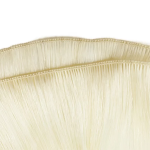 Extensiones de Cabello Tejidas a Mano de Calidad, Doble Trama, 100% Cabello Virgen Remy con Cutícula Alineada, Extensiones de Cabello Tejidas a Mano Premium - Product Image 6