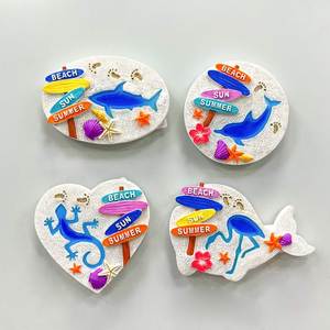 Aimant de réfrigérateur 3D en résine personnalisé, souvenir d'Italie, <span class=keywords><strong>Florence</strong></span>, aimants de réfrigérateur faits <span class=keywords><strong>à</strong></span> la main, cadeaux de <span class=keywords><strong>voyage</strong></span> du Canada pour la décoration de la maison et de la cuisine - Product Image 2