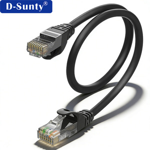 Cable de Conexión Ethernet Gigabit Cat5e UTP de Cobre Puro con Certificación CE FCC para Exteriores, Cable RJ45 para Cámara CCTV - Product Image 1
