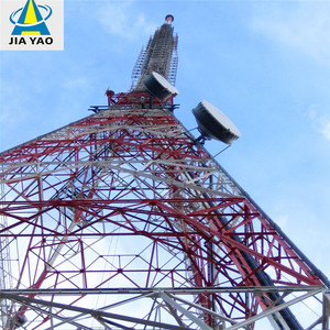 300 pieds autonome pattes angulaire en acier pur tevelisions <span class=keywords><strong>radio</strong></span> 5ghz transmission antenne bts station <span class=keywords><strong>de</strong></span> base tour <span class=keywords><strong>de</strong></span> mât - Product Image 3