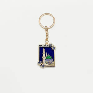 Porte-clés pendentif style ethnique petite maison - Article <span class=keywords><strong>de</strong></span> décoration plaqué or - Souvenir <span class=keywords><strong>de</strong></span> voyage Vente directe fabricant - Product Image 2