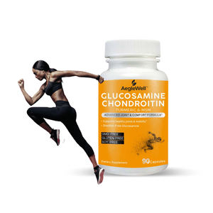 No Gmo Vegan Aeglewell Glucosamina Condroitina <span class=keywords><strong>MSM</strong></span> Suplemento Cápsulas Apoya la estructura articular saludable - Product Image 1