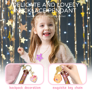 Kits de Arte con Resina Epoxi Yicheng, Lindos Colgantes Decorativos de Plástico con Diseño de Dibujos Animados, para Niños de <span class=keywords><strong>4</strong></span>+ Años y Adultos, Manualidades - Product Image 2