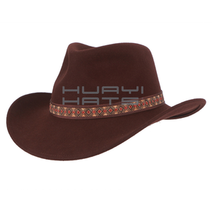 Huayihats chapeau de <span class=keywords><strong>cowboy</strong></span> extérieur pour femmes conçu sur mesure avec boucle en cuir <span class=keywords><strong>accessoire</strong></span> direct d'usine - Product Image 4