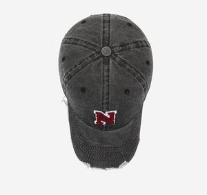 Gorra de béisbol de moda con borde vintage y efecto desgastado Four Seasons Wash para hombre y mujer - Product Image 5