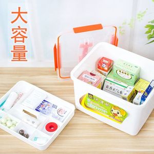 Caja de medicamentos multifunción Gisin de 34x27x23cm con compartimento para almacenamiento de cuidados de salud en el hogar - Product Image 5