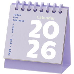 Good Products Of The Times Mini <b>Calendar</b> 2026 Portable Desktop Ornament Trendy Style For Gift - Product Image 2