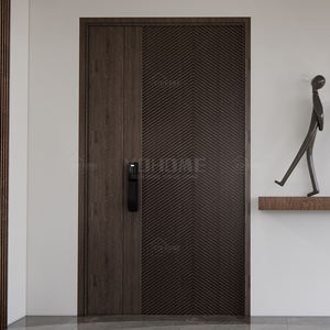 Puertas de entrada modernas de altos estándares americanos para puertas de seguridad antirobo de mansión para puerta de entrada antirrobo de casa - Product Image 5