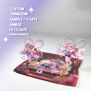 Support de <span class=keywords><strong>manga</strong></span> en acrylique haute précision HanXin |   Support en acrylique personnalisable avec impression holographique découpée au laser, directement de l'usine - Product Image 1