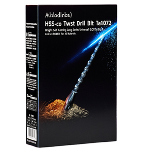 Hss-Co Twist <b>Drill</b> <b>Bit</b> Ta1072 Bright Self Centering <b>Long</b> Series Universal For All Materials - Product Image 2