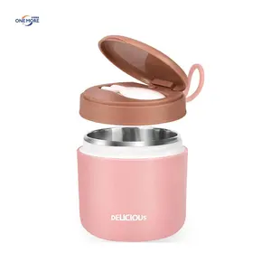Vacuum Insulated Thermos Portable Stainless Steel Lunch Box Food Container Flasks for Kids