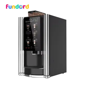 Máquina de venda automática de café moído na bancada totalmente automática
