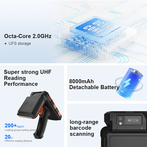 C6100 Android 13 GMS công nghiệp dữ liệu Thiết bị đầu cuối cầm tay gồ ghề PDA với HONEYWELL Máy quét mã vạch và impinj e710 UHF <span class=keywords><strong>RFID</strong></span> <span class=keywords><strong>Reader</strong></span> - Product Image 5