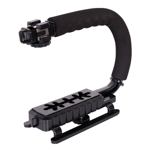 Photographie extérieur DV support de support en forme de U trois chaussures chaudes stabilisateur de caméra portable pour Gopros prise de Photo vidéo - Product Image 3