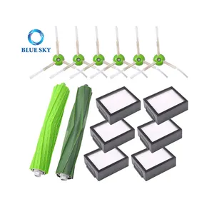 Piezas de Robot aspirador, cepillo de filtro para iRobot Roombas EVO i1 i2/+ i3 i3 + i4 i6 i6 + i7 i7 + i8 i8 +/Plus E5 E6 E7 J7 I E & J